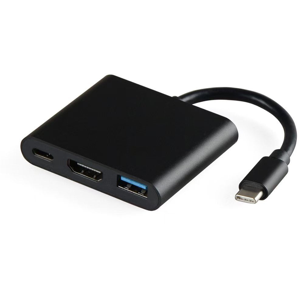 Estación de acoplamiento tipo Switch tres en uno Type-C para teléfono móvil, tableta, computadora y consola de juegos, convertidor USB, estación de acoplamiento 3 en 1