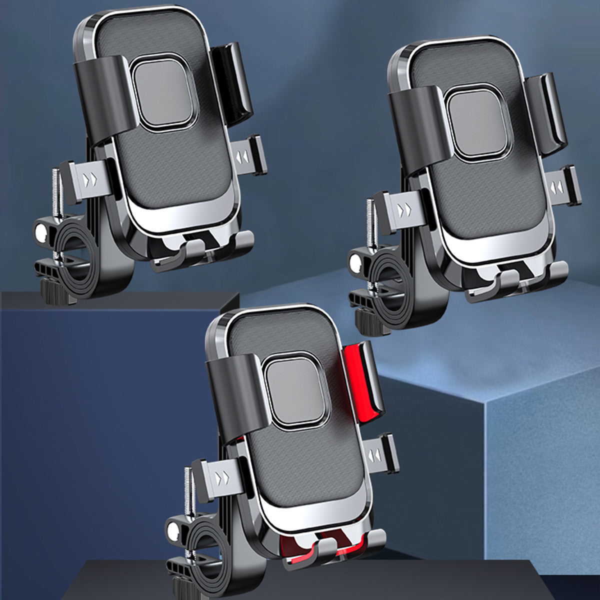 Soporte para bicicleta eléctrica, batería, motocicleta, exterior, conductor, a prueba de golpes, conducción, navegación, soporte para teléfono móvil, al por mayor