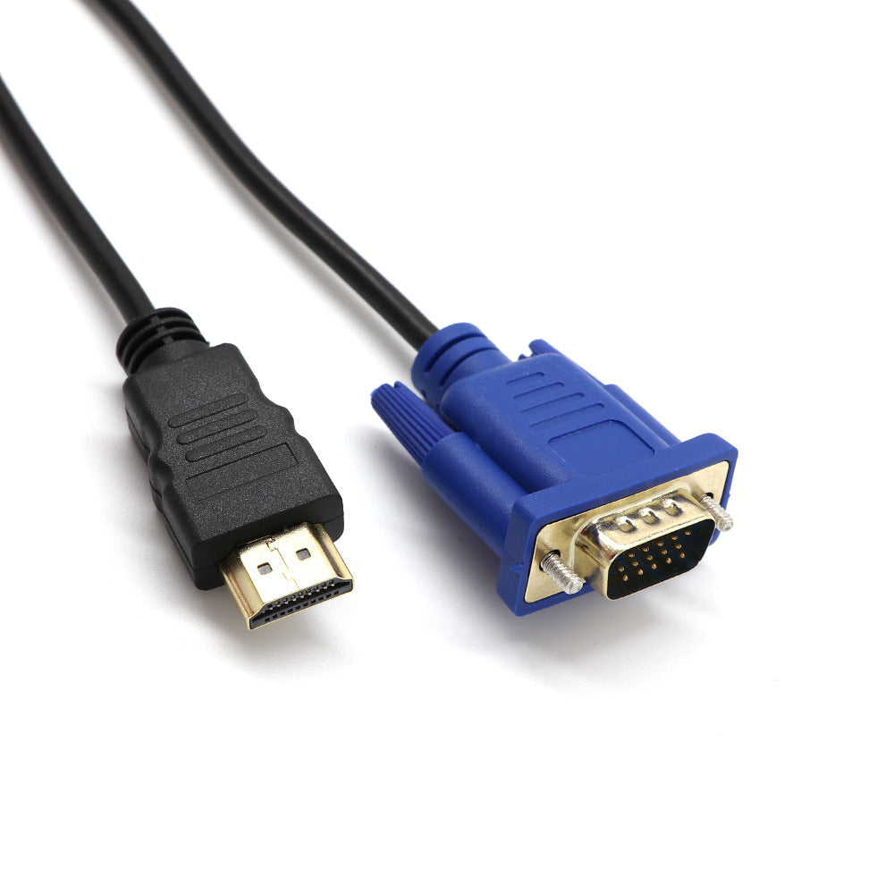 Cable de conversión de HDMI a VGA HDMI a VGA para reproductor DVD conectado al televisor sin red y sin timbre