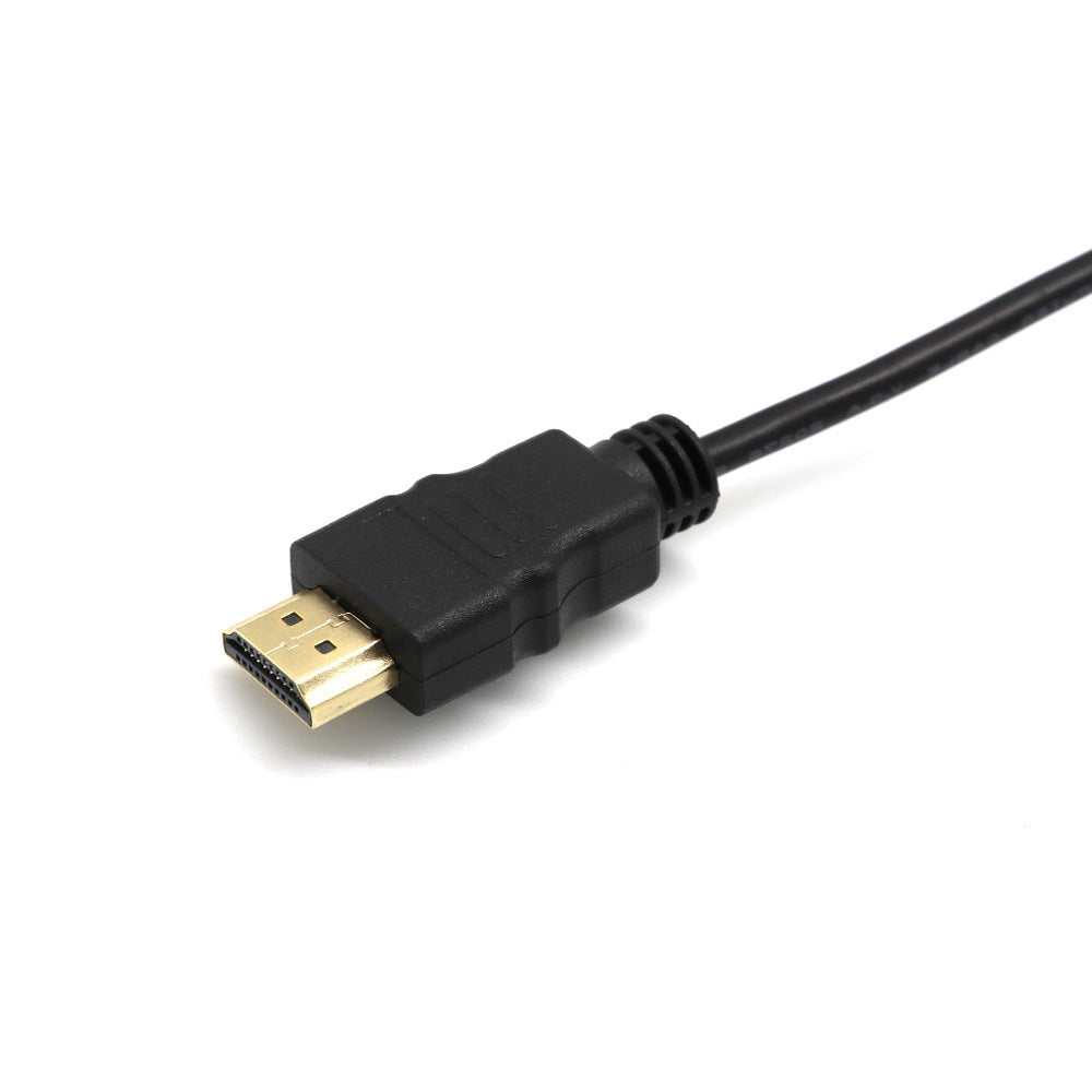 Cable de conversión de HDMI a VGA HDMI a VGA para reproductor DVD conectado al televisor sin red y sin timbre