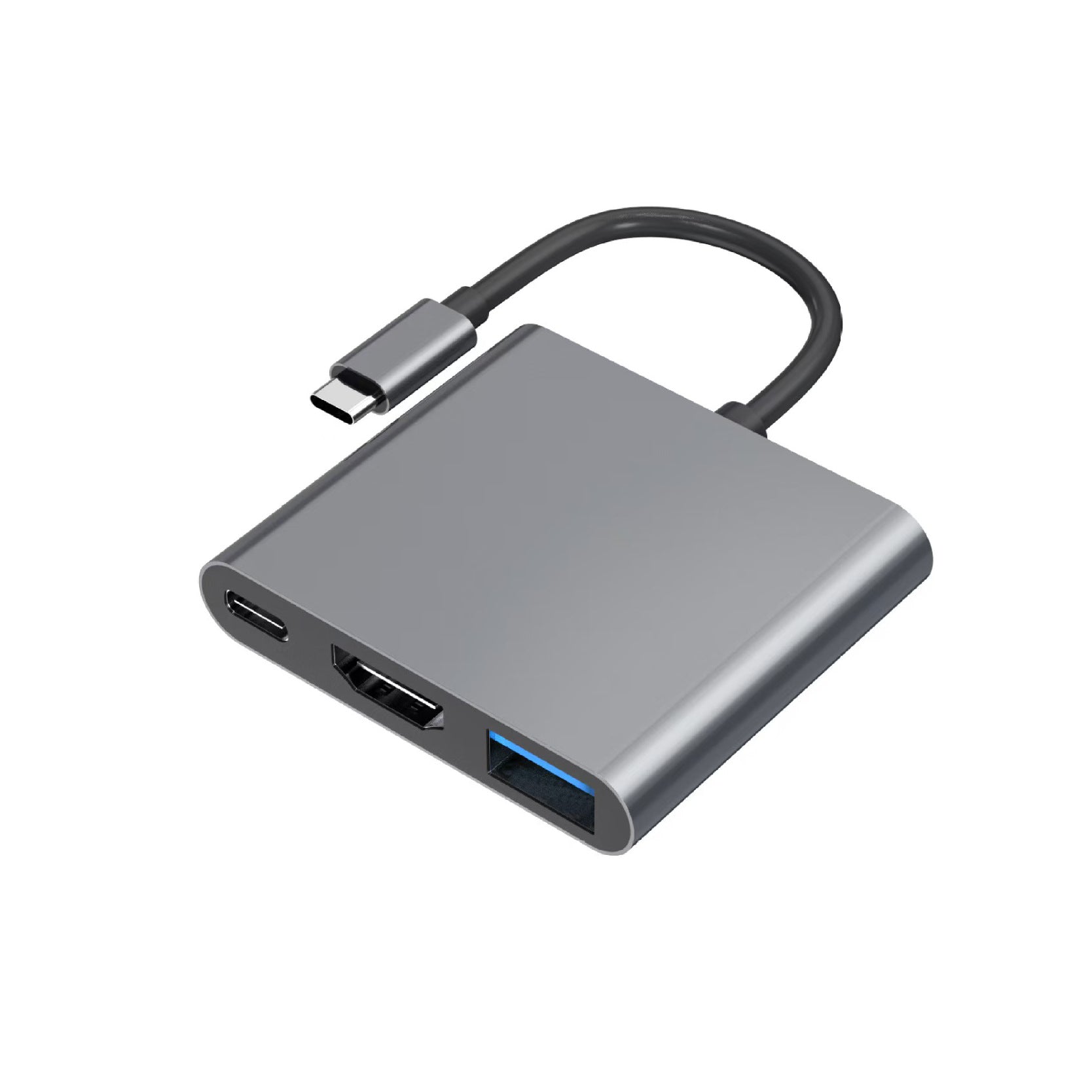 Estación de acoplamiento tipo Switch tres en uno Type-C para teléfono móvil, tableta, computadora y consola de juegos, convertidor USB, estación de acoplamiento 3 en 1