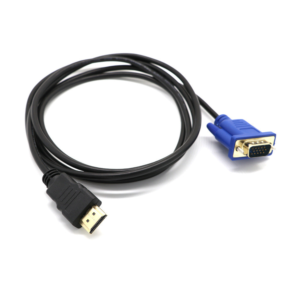Cable de conversión de HDMI a VGA HDMI a VGA para reproductor DVD conectado al televisor sin red y sin timbre