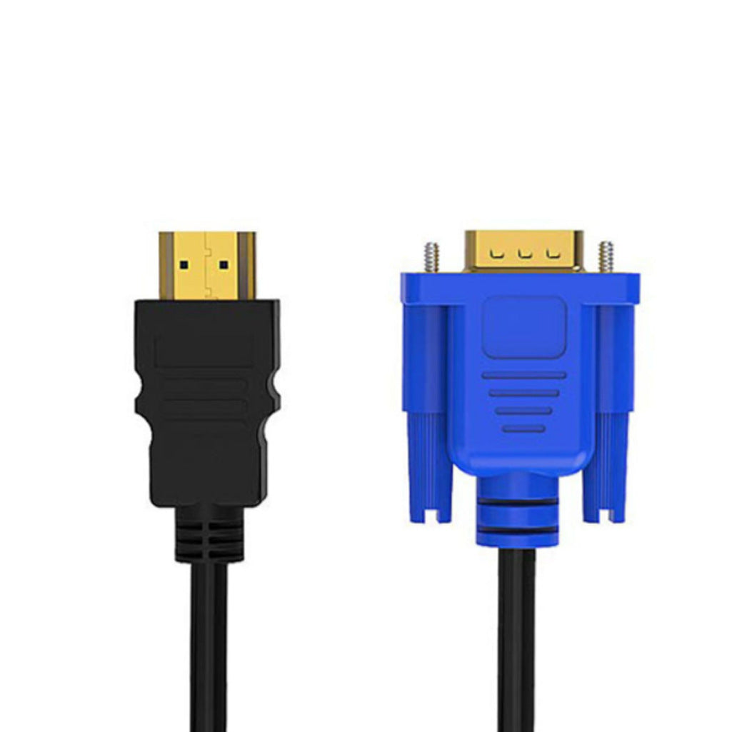Cable de conversión de HDMI a VGA HDMI a VGA para reproductor DVD conectado al televisor sin red y sin timbre