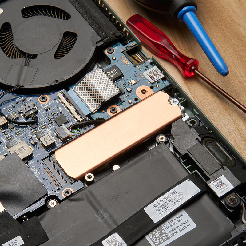 Disipador de calor para notebook Hanche 2242 M.2SSD, disipador de calor de cobre 2280 para unidad de estado sólido, disipador de calor 2230