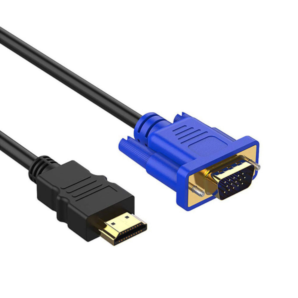 Cable de conversión de HDMI a VGA HDMI a VGA para reproductor DVD conectado al televisor sin red y sin timbre
