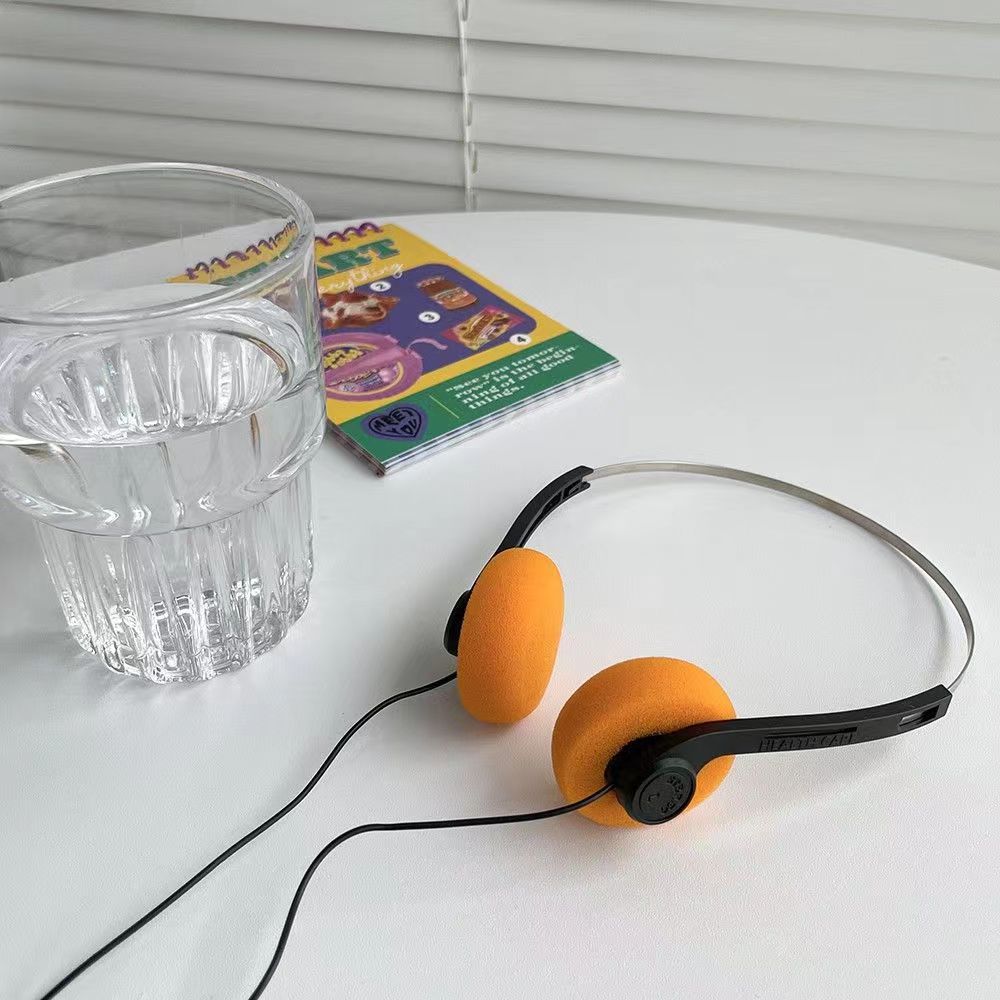 Auriculares Clásicos, Sensación Retro, Auricular Pequeño y Portátil