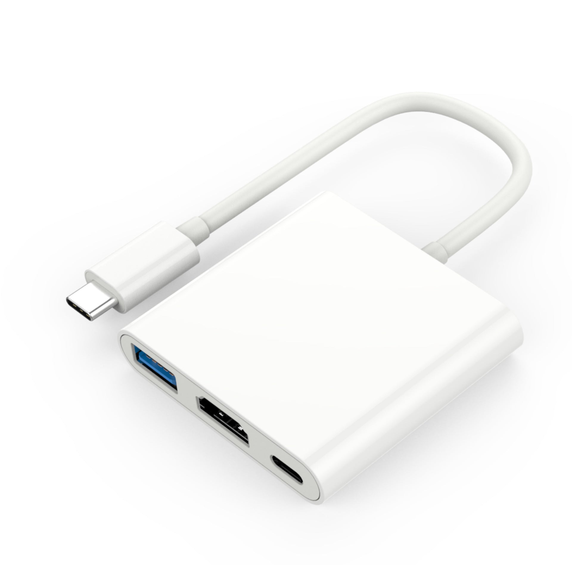 Estación de acoplamiento tipo Switch tres en uno Type-C para teléfono móvil, tableta, computadora y consola de juegos, convertidor USB, estación de acoplamiento 3 en 1