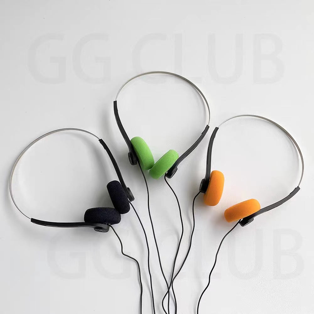 Auriculares Clásicos, Sensación Retro, Auricular Pequeño y Portátil