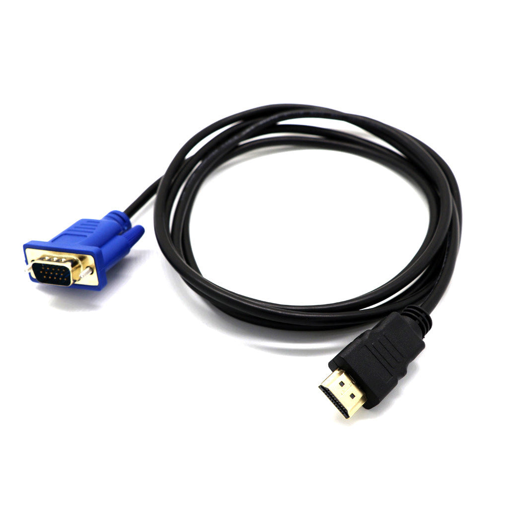 Cable de conversión de HDMI a VGA HDMI a VGA para reproductor DVD conectado al televisor sin red y sin timbre