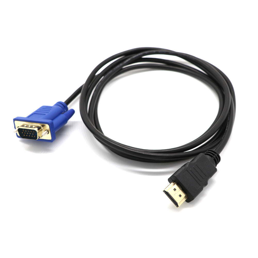 Cable de conversión de HDMI a VGA HDMI a VGA para reproductor DVD conectado al televisor sin red y sin timbre
