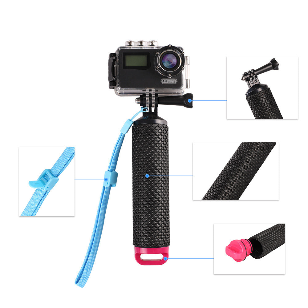 Palo de selfie flotante para GoPro, cámara de mano para fotografía subacuática, estabilizador de disparo, palo de flotación para buceo