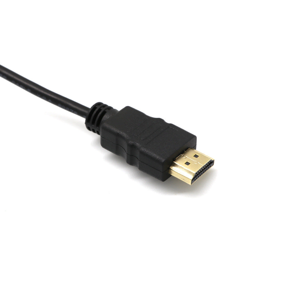 Cable de conversión de HDMI a VGA HDMI a VGA para reproductor DVD conectado al televisor sin red y sin timbre